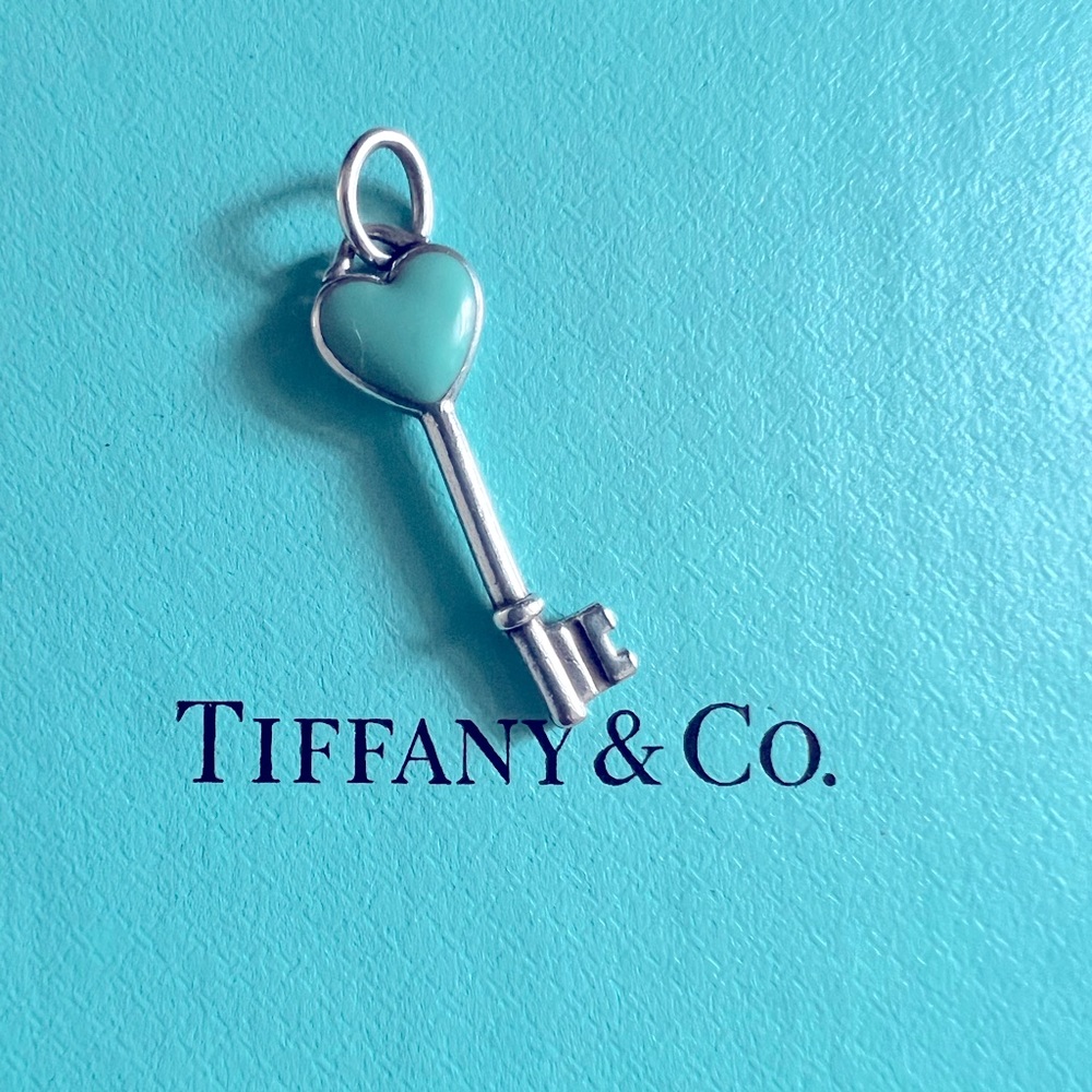 Tiffany & Co heart key pendant for necklace or bracelet